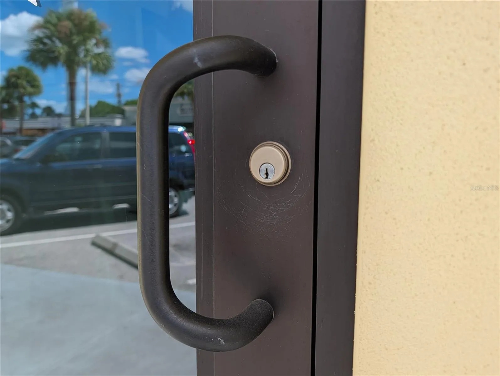 Commercial grade, impact rated doors.