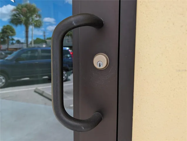 Commercial grade, impact rated doors.