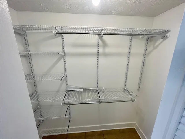 Primary closet