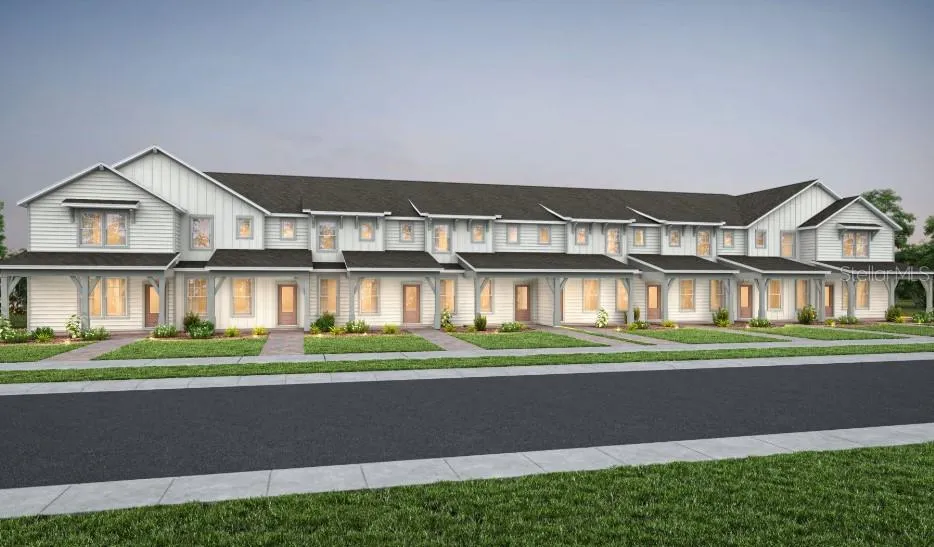Exterior Design. Artistic rendering for this new construction home. Pictures are for illustrative purposes only. Elevations, colors and options may vary.