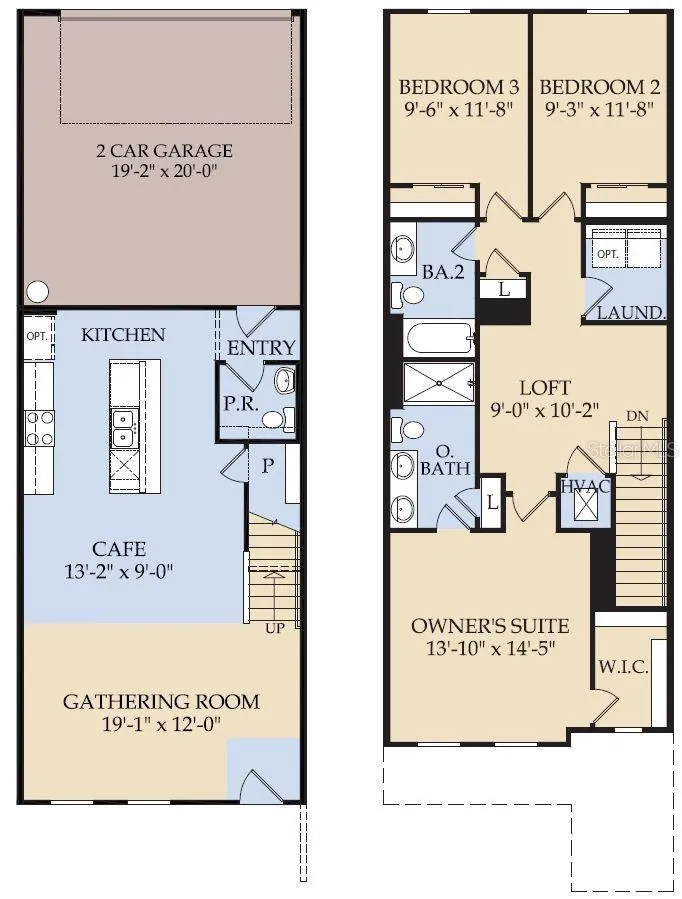 Floor Plan - Floor One Floor Plan - Floor Two