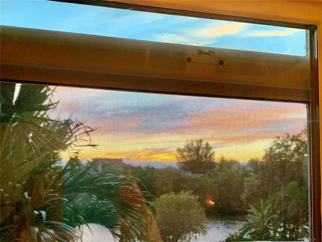 Gulf sunsets framed from your window