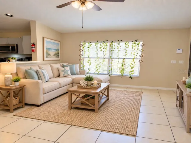 Virtually Staged - Family Room