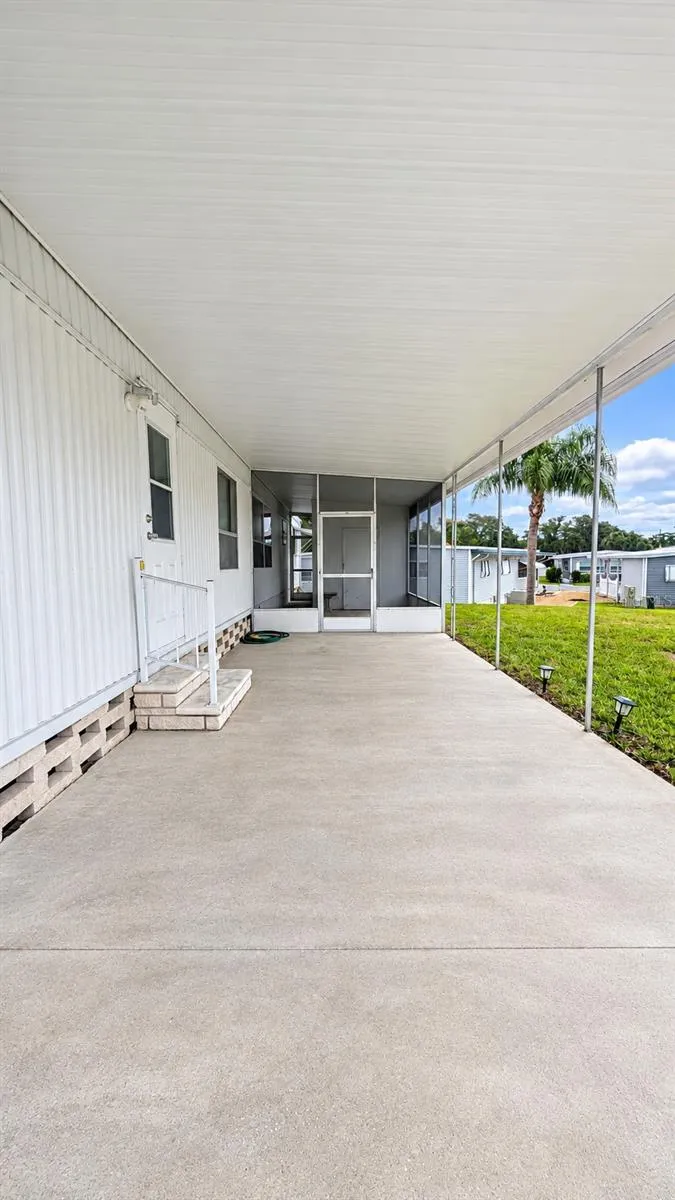 Carport to Screened Patio