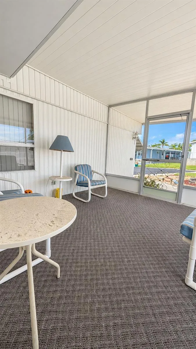 Front Screened Porch off Living room