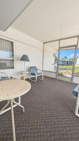 Front Screened Porch off Living room