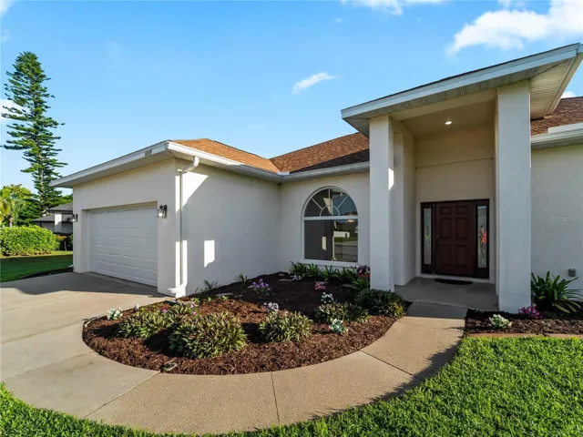Walkway to front door