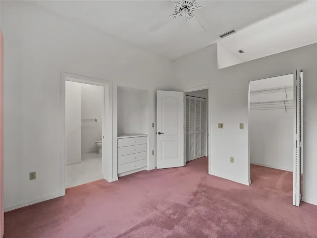 Bed #2 walk in closet and Ensuite bathroom entrance