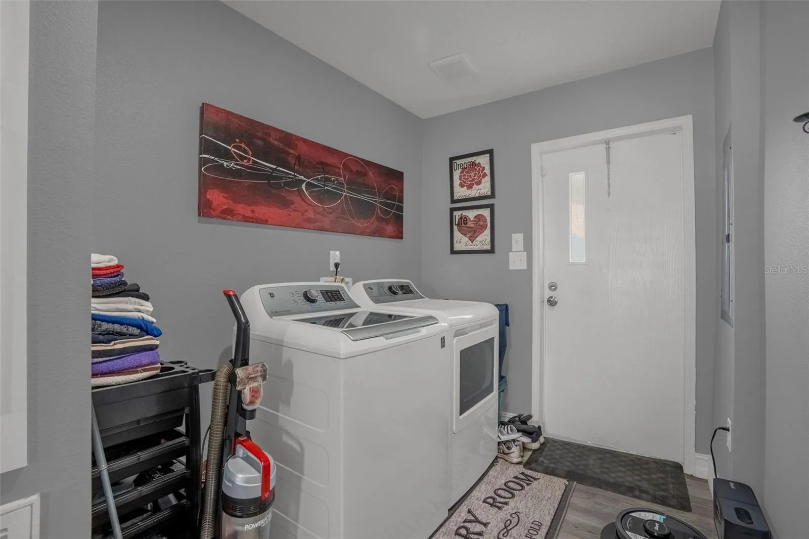 Inside Laundry Room