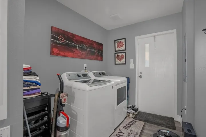 Inside Laundry Room