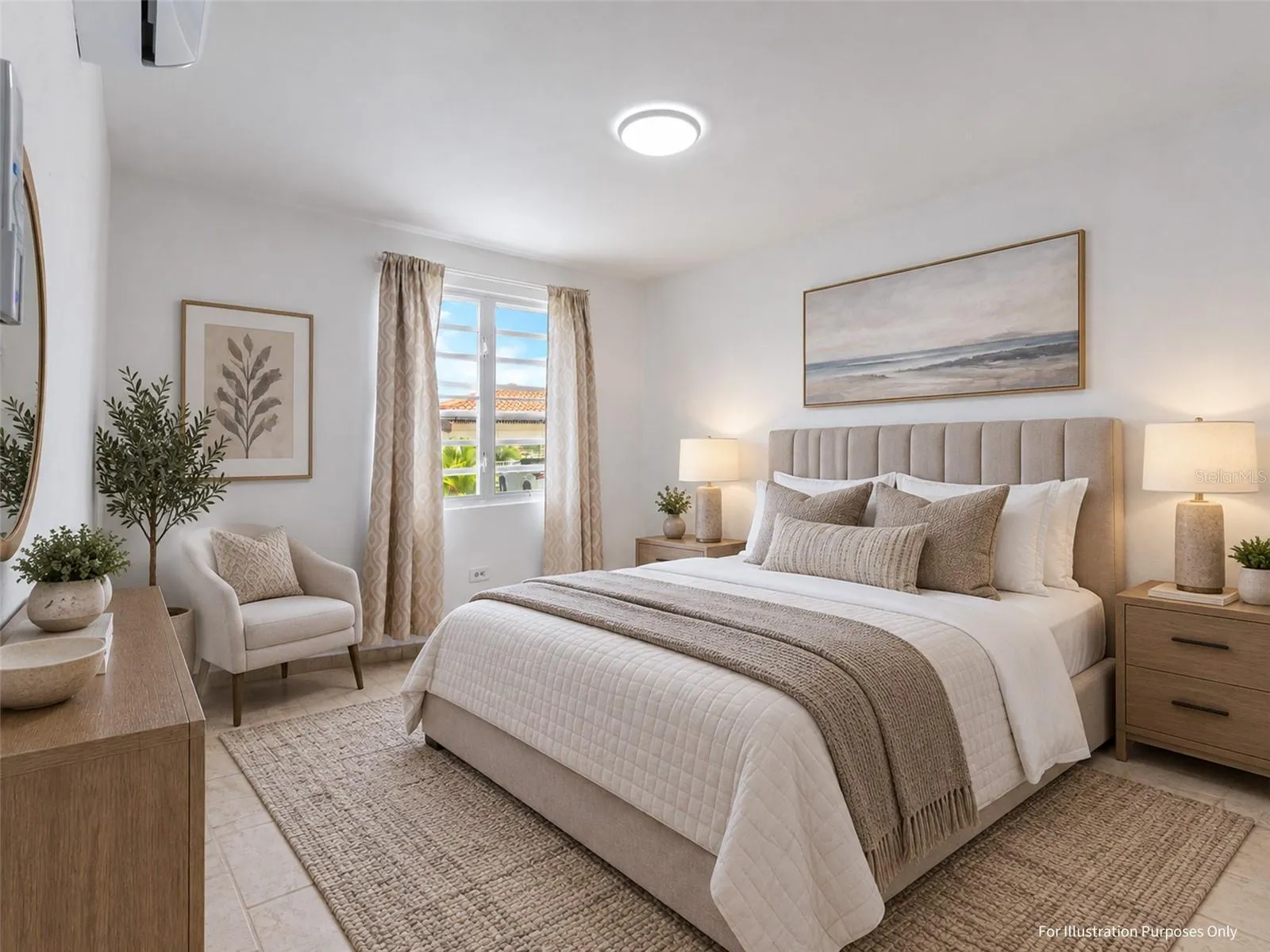 Virtual Staging for illustration purposes