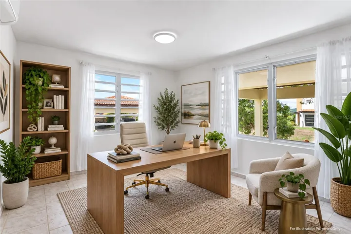 Virtual Staging for illustration purposes