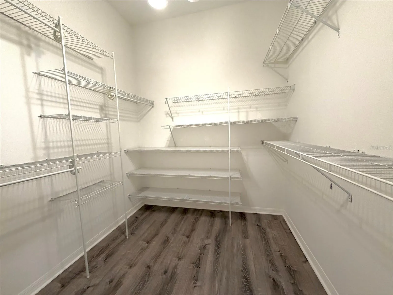 Master bedroom walk-in closet