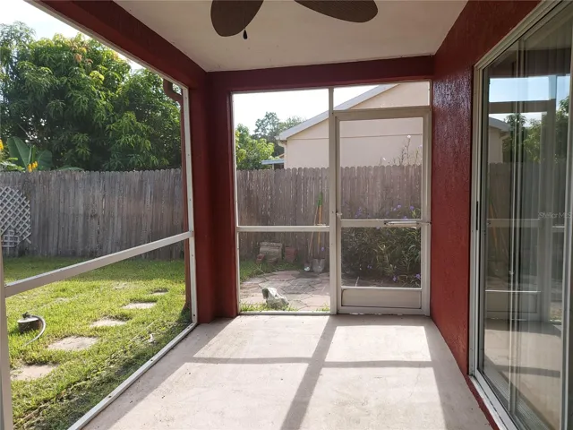 screened patio