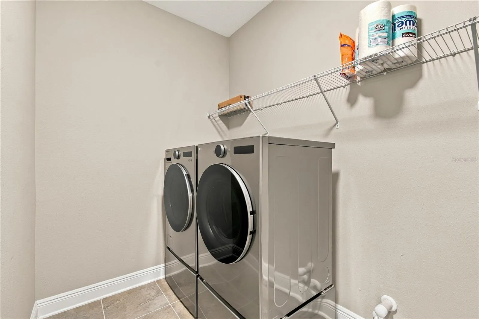 LG Washer and Dryer with Pedestals