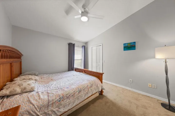 Bedroom #2 with walk in closet