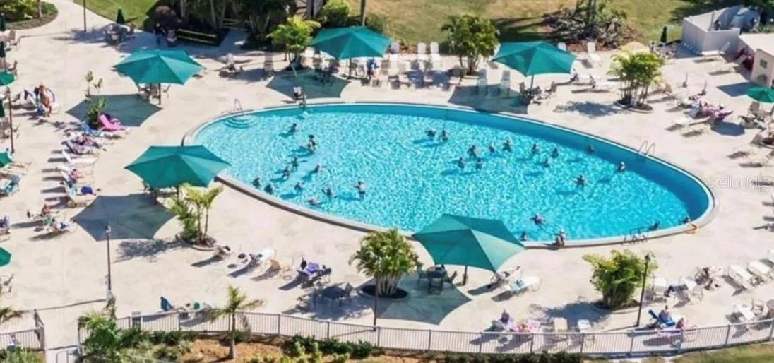 North clubhouse outdoor pool