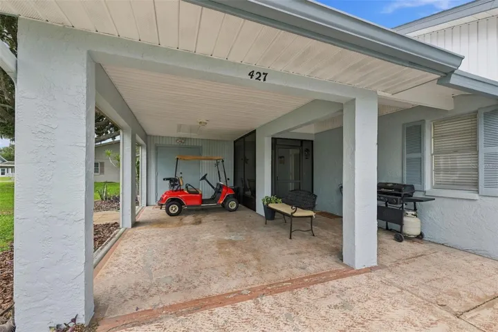 Attached Carport