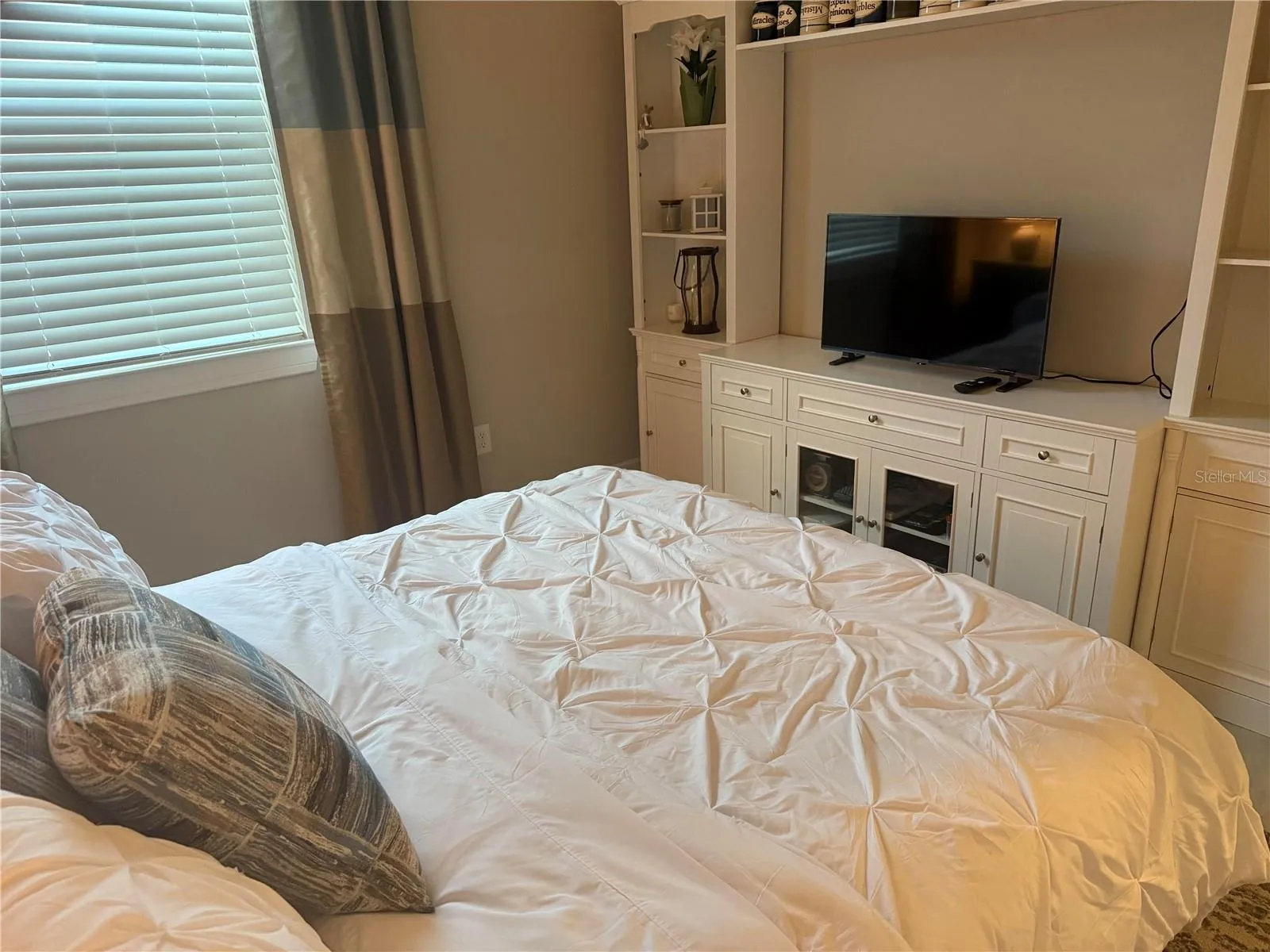 Guest Bedroom Sleeper Sofa open to Queen Size Bed