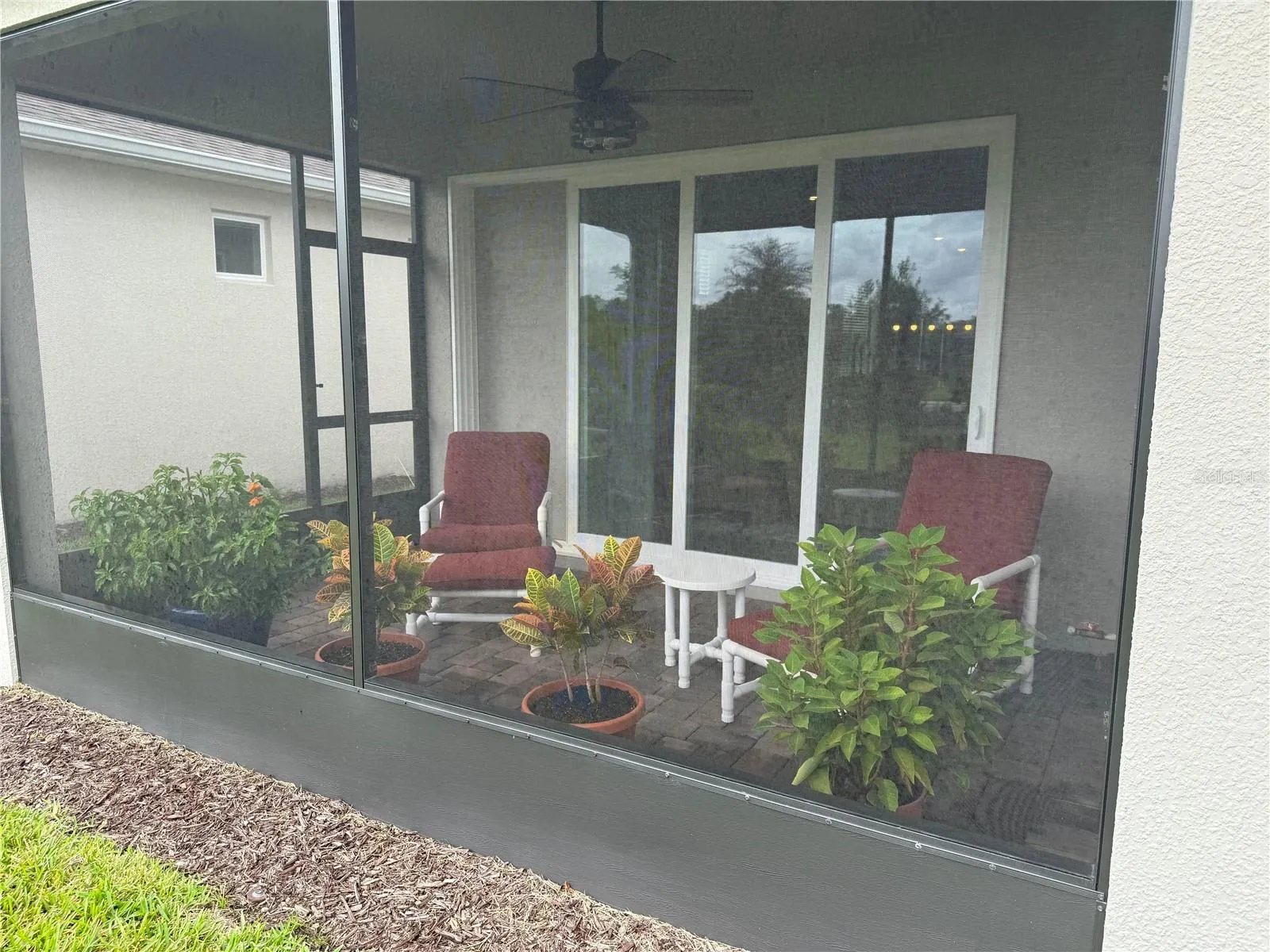 Covered Screened Lanai