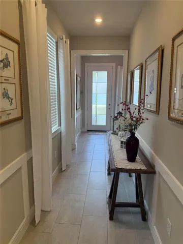 Gallery Hallway looking towards Front Door