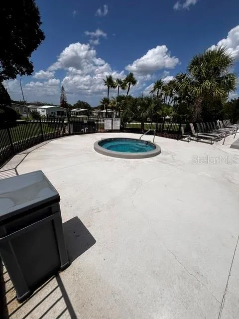 Hot Tub area