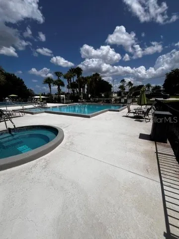 Pool-Hot Tub view