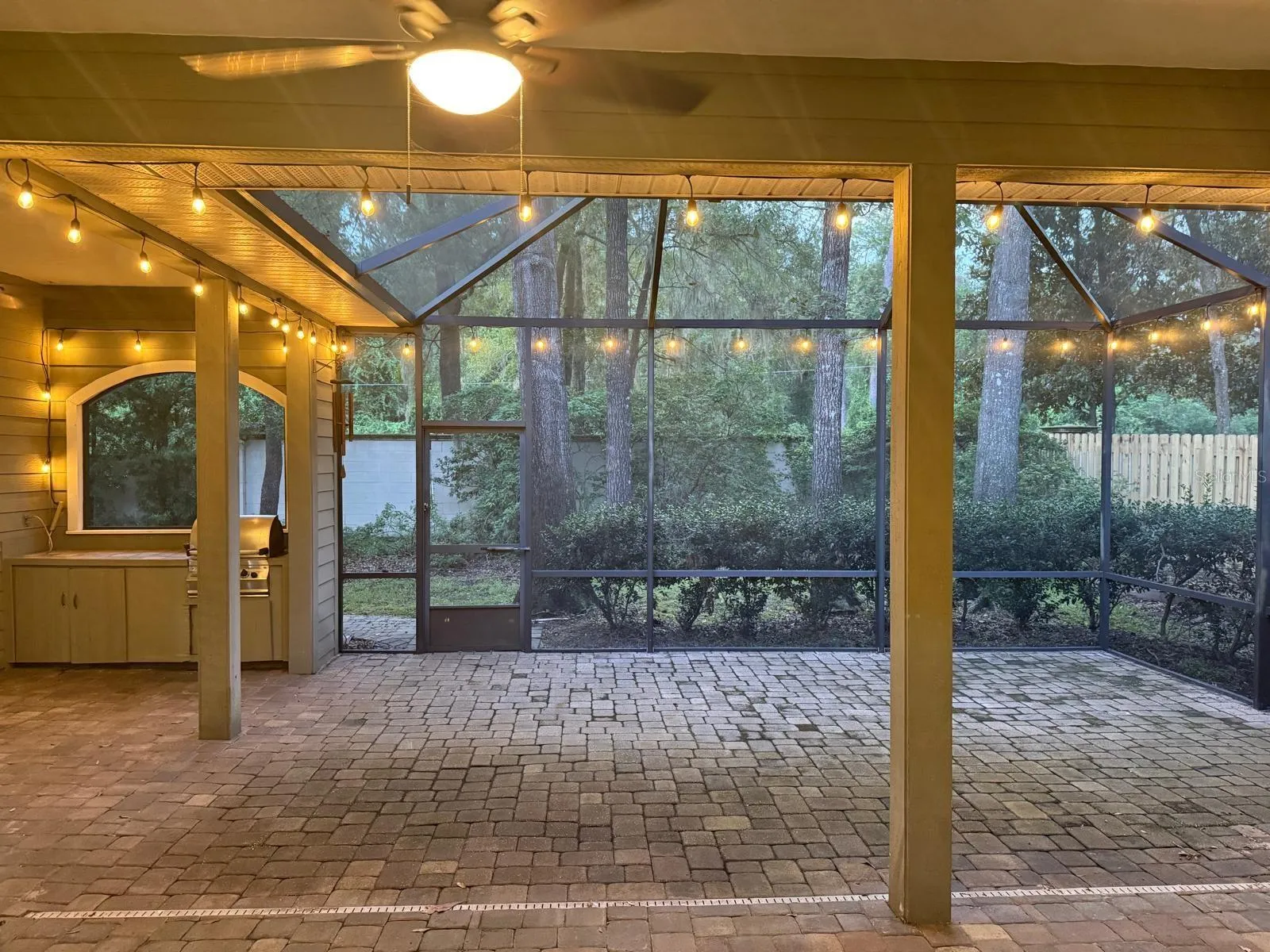 Back patio