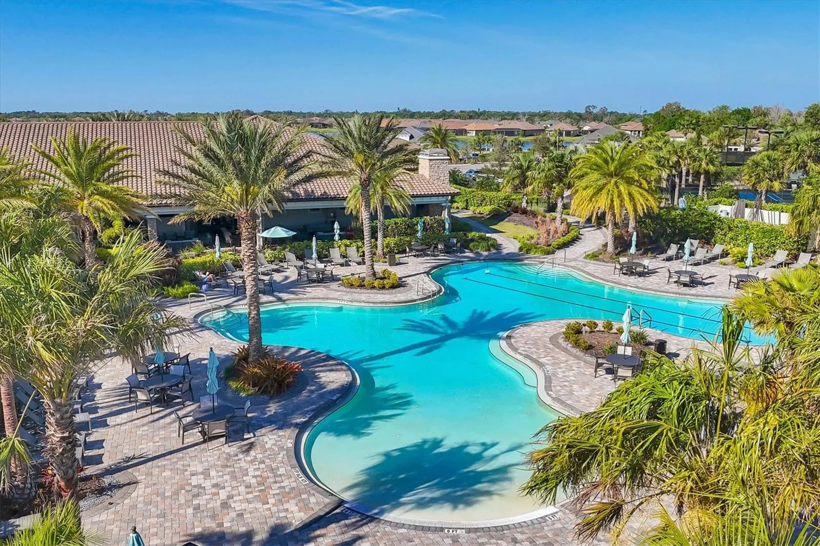 Clubhouse pool