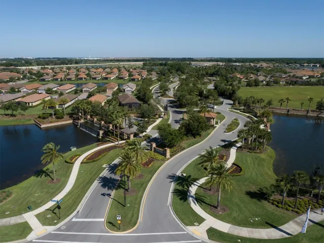 Secured entryway into community