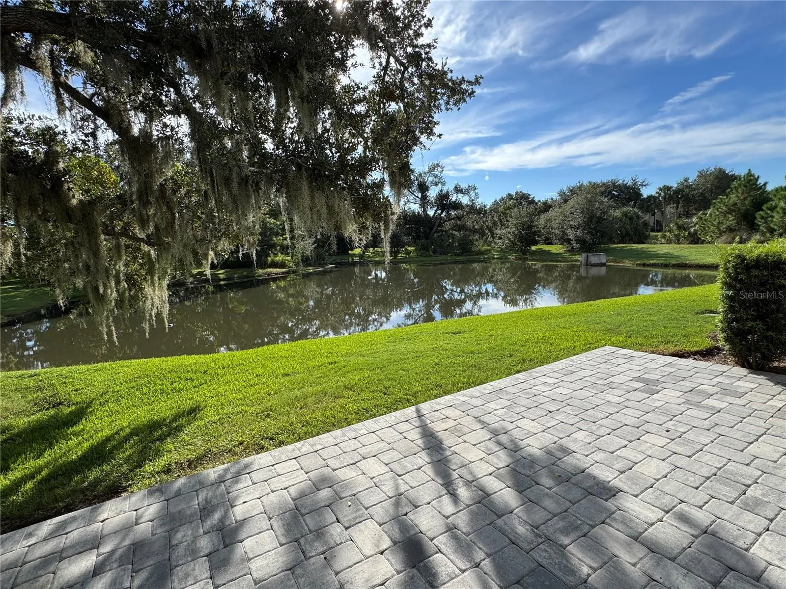 Tranquil lake view
