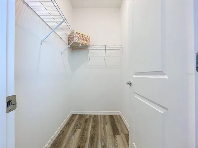 WALK IN CLOSET IN THE FLEX SPACE