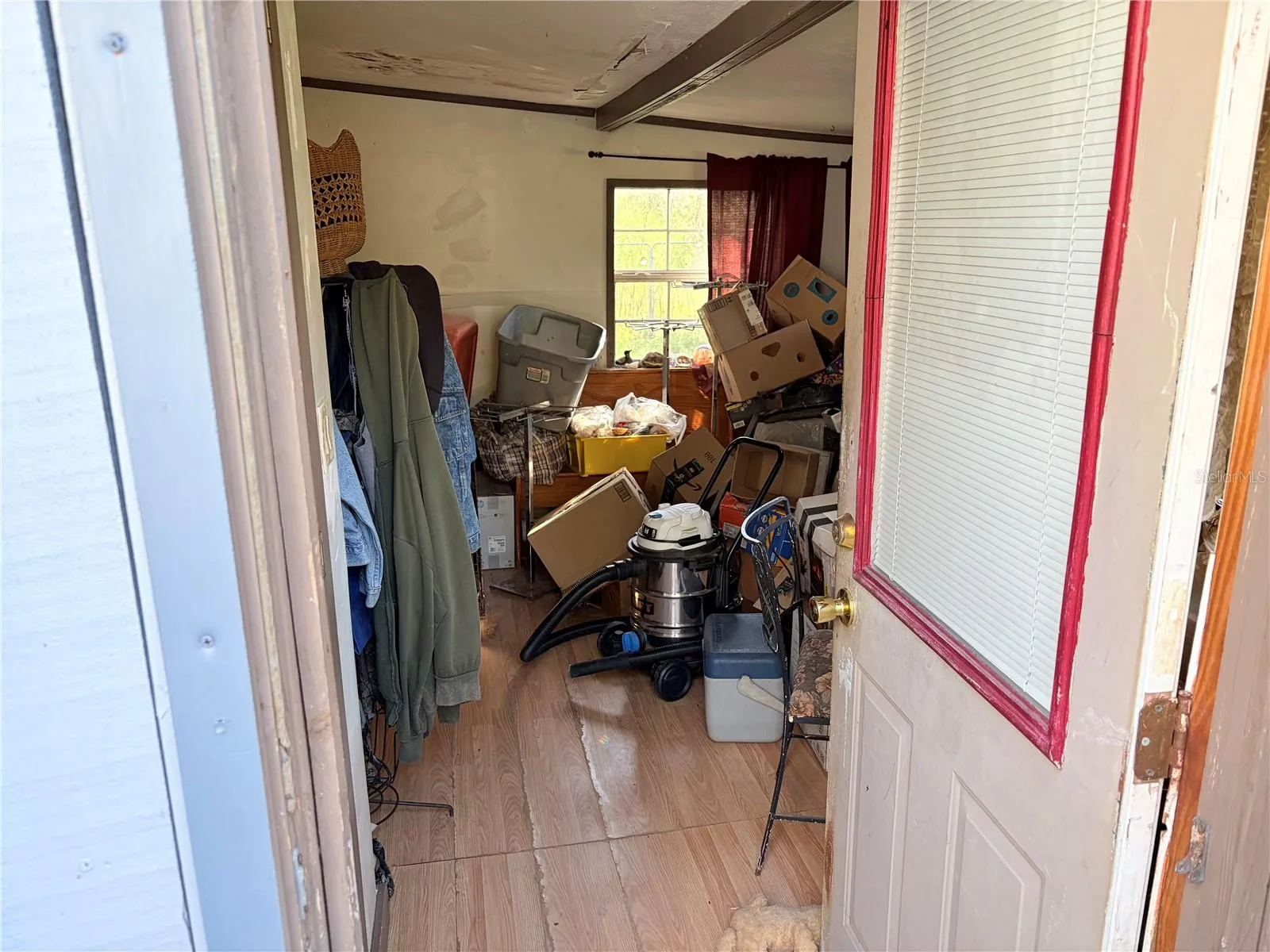 By front door