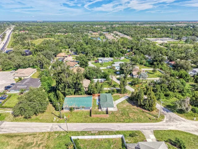Ariel View looking North
