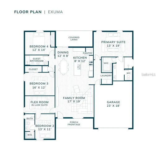 Exuma X Floorplan