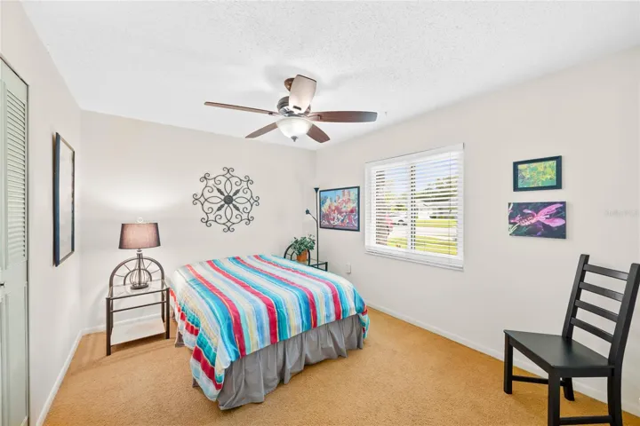 Bedroom 3 with built in closet.