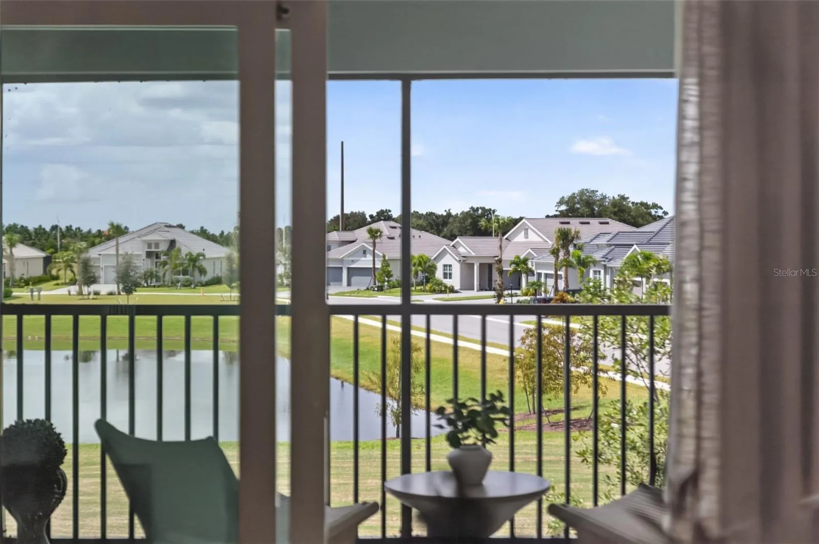 Model home - view from model, not actual unit's view