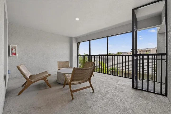 Model home - view from model, not actual unit's view