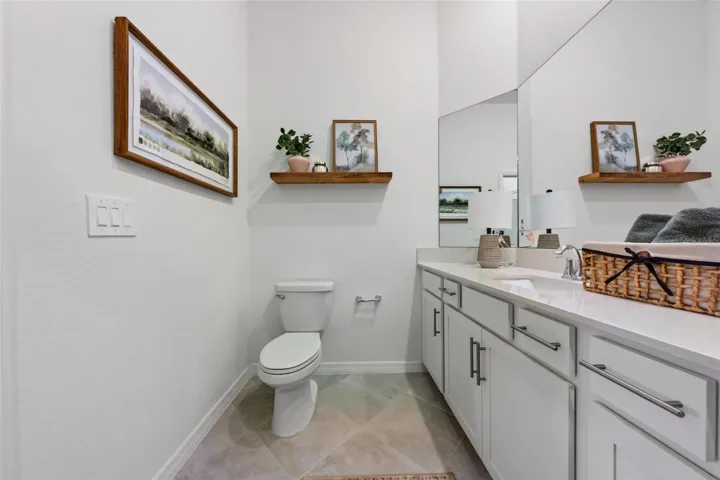 Model home - not actual unit
