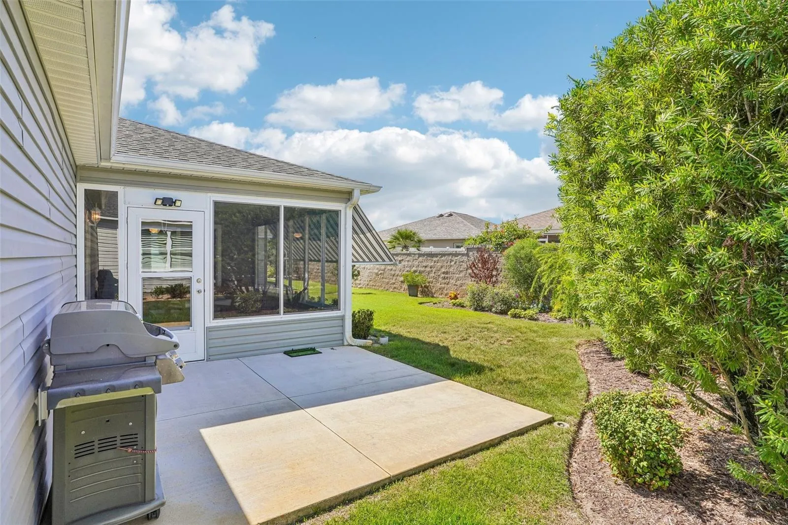 Rear Patio