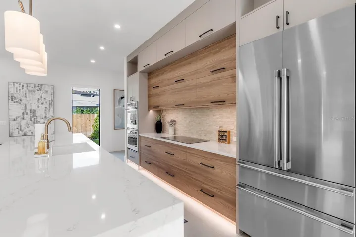 Kitchen, Living, Dining