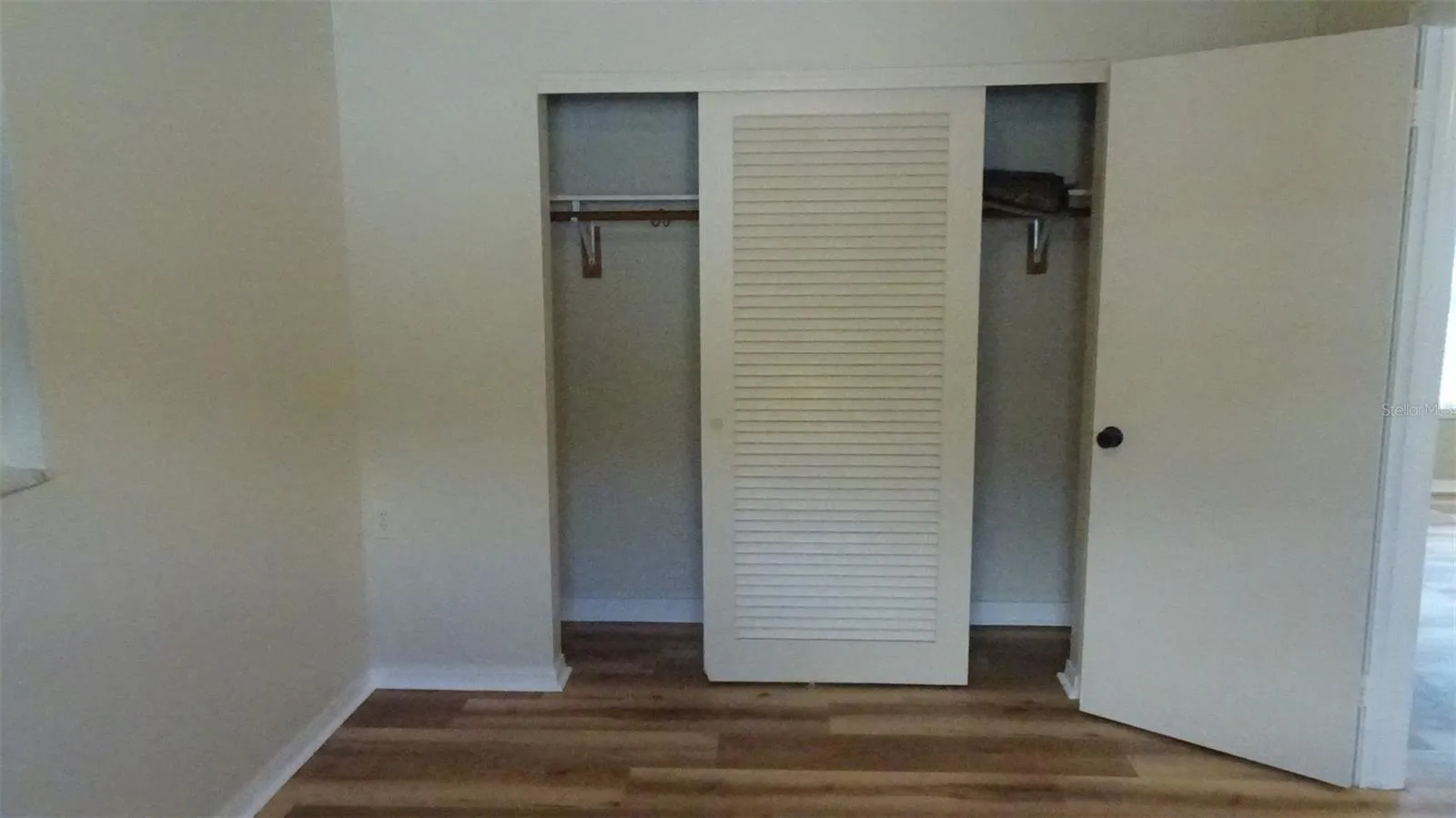 Primary closet