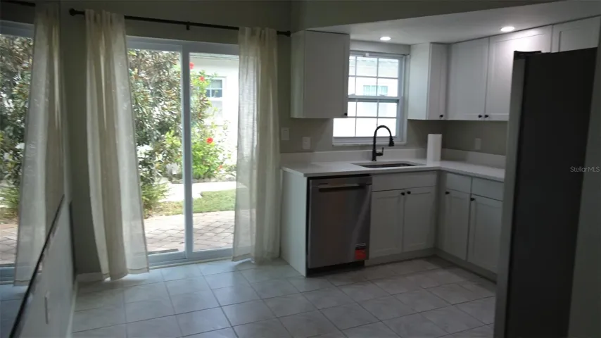 Eat in Kitchen. All new cabinets, counter top and Stainless appliances.
