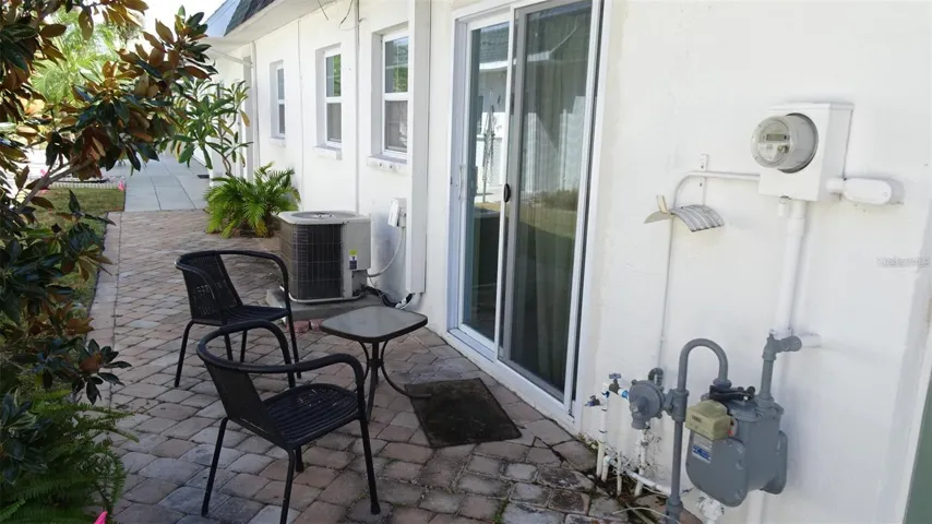 Your own private outdoor cafe set up