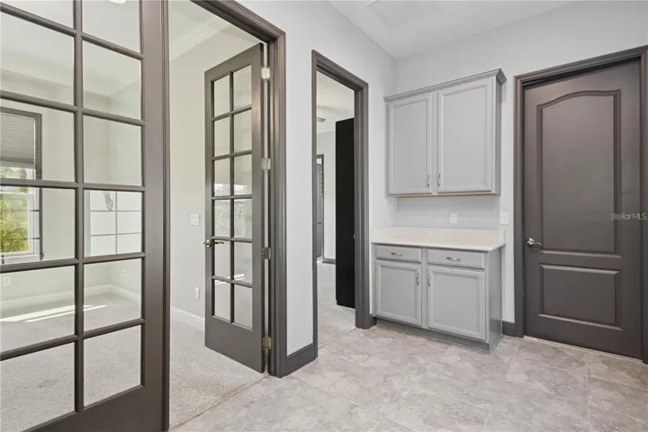drop zone and office entry
