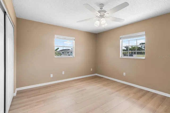 Ceiling fan in Guest bedroom