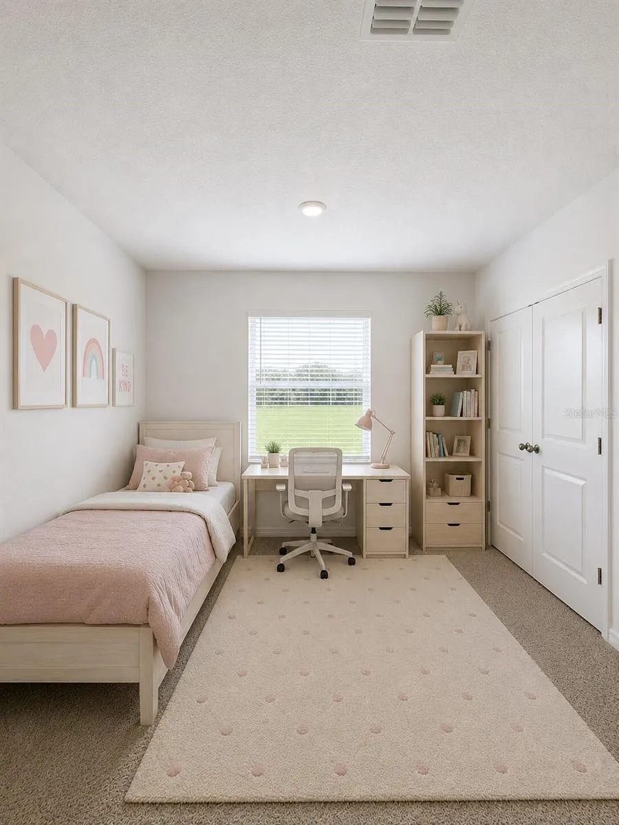 Kid's bedroom 2 - Vitualy Staged