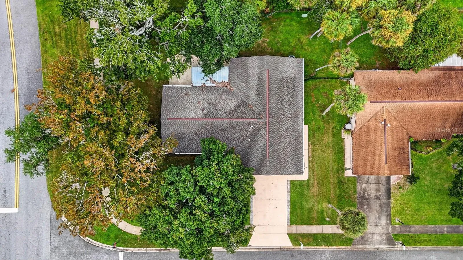 Overhead View of Home