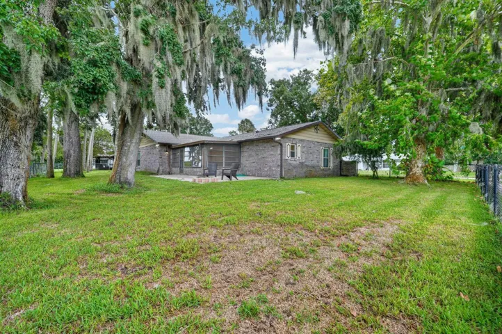 Backyard and Rear Exterior