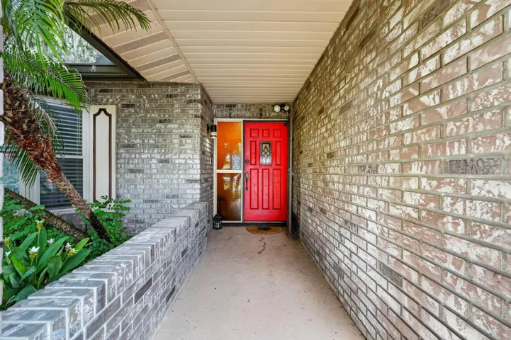 Covered Front Entry